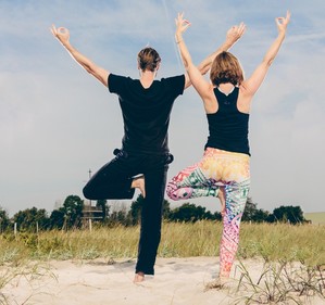 Foto Yoga-Moment, Vinyasa Yoga Kiel
