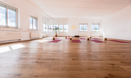Foto vom Studio im Holzkoppelweg, Yoga-Moment Kiel, Yogastudio in Kiel, Yoga in Kiel