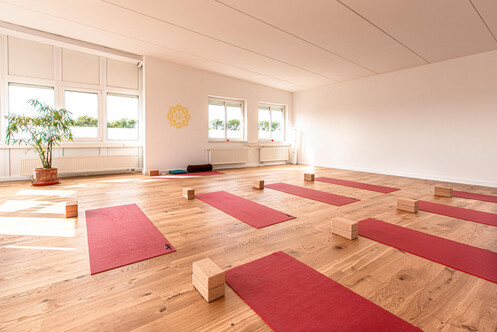 Foto vom Studio im Holzkoppelweg, Yoga-Moment Kiel, Yogastudio in Kiel, Yoga in Kiel